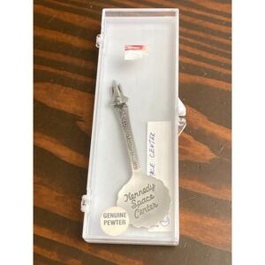 Kennedy Space Center Shuttle Collector Spoon Fort Pewter Florida USA